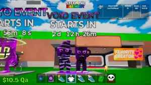 【フォートナイト】ブレインロットを盗む(STEAL THE BRAINROT)、新イベント「ヴォイドイベント」が開催へ ー 3月1日には管理者イベントも2回実施へ