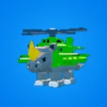 【フォートナイト】Rhino Helicopterino「ライノ ヘリコプテリーノ」の入手方法と特徴、キャッシュまとめ｜ブレインロットを盗め(STEAL THE BRAINROT)