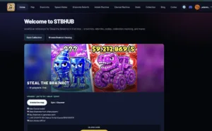 【フォートナイト】ブレインロットを盗め(STEAL THE BRAINROT)の非公式攻略サイト「STB Hub」が登場！性能や素材が一目で丸分かり